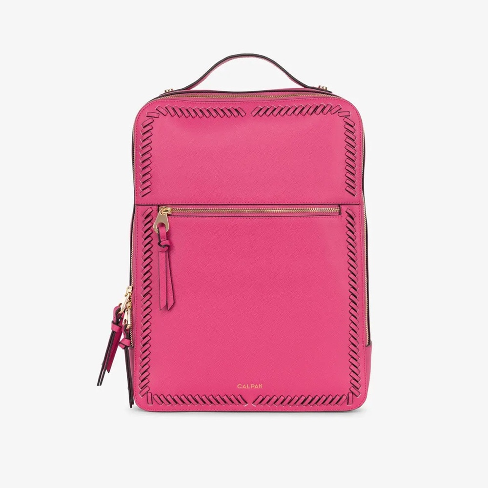 Calpak Kaya 15 inch Laptop Backpack in Dragonfruit - NEW